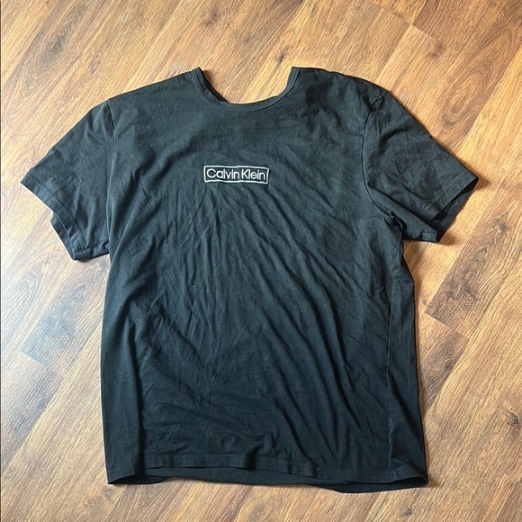 Calvin Klein Other - XL Calvin Klein Black Short Sleeve Tee - Embroidered Logo